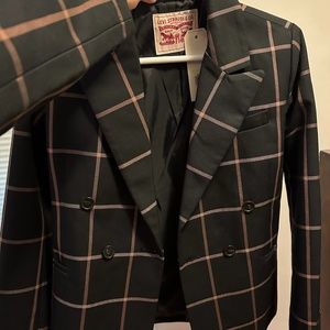 Levi's Plaid Abner Blazer NWT